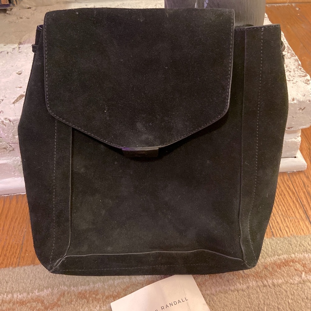 Gently used Loeffler Randall Suede Backpack
